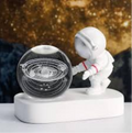 LUZ LED BOLA DE CRISTAL ASTRONAUTA GALAX